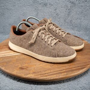 Cole Haan GrandPro Shoes Mens 8 M Soft Sage Wool Suede Casual C28700 Grand.OS